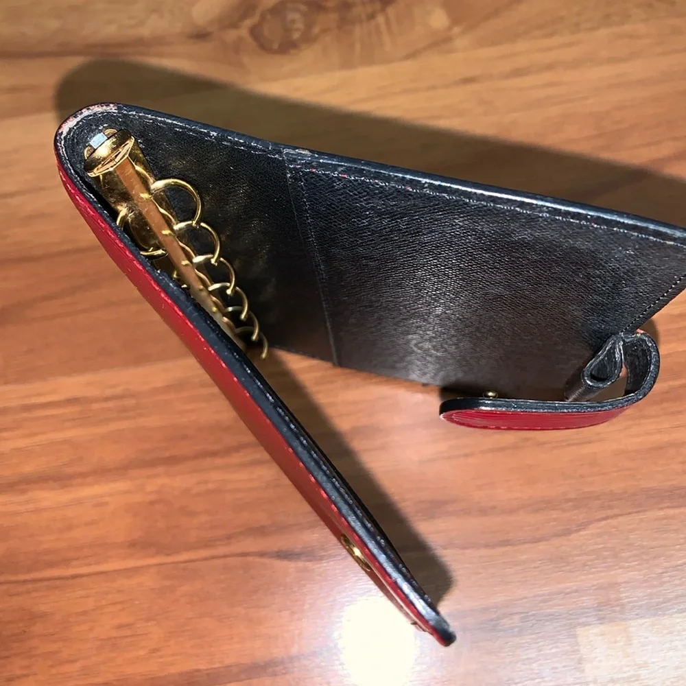 Authentic Louis Vuitton Epi Leather Agenda